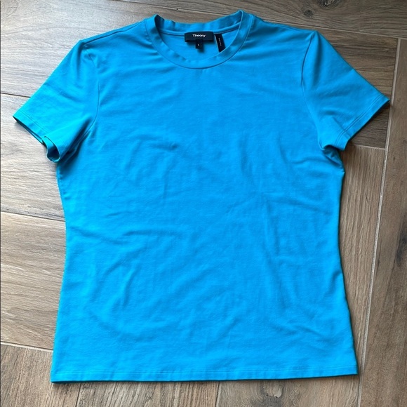 Theory Blue Short Sleeve Tee - Picture 1 of 4